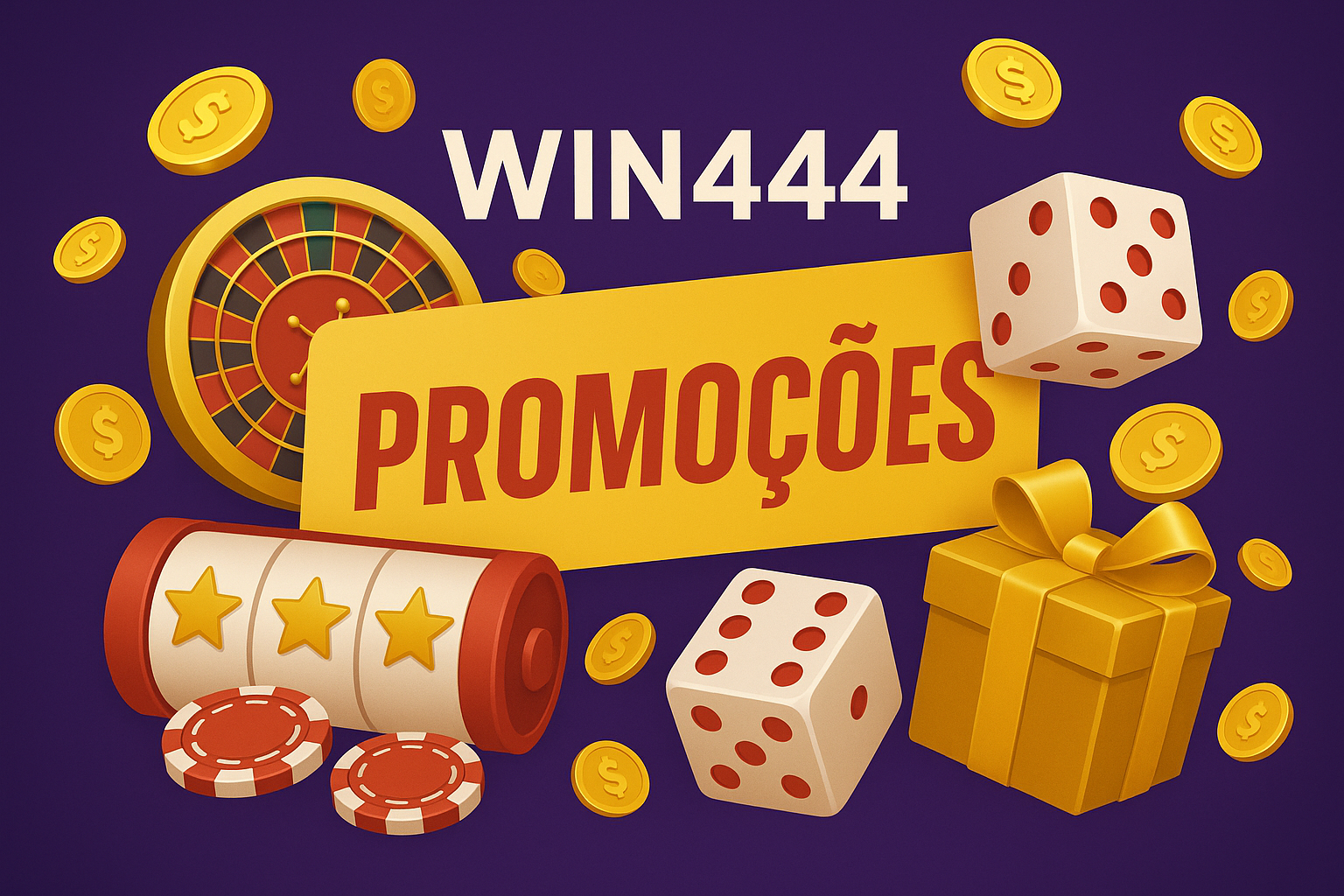 O bônus promocional Win444 é uma ótima maneira de começar sua aventura
