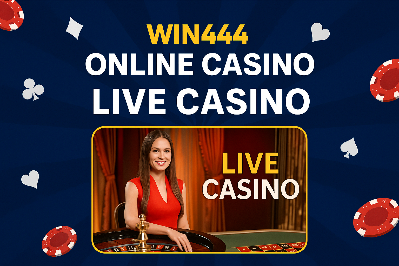 O Win444 Live Casino lança promoções regularmente