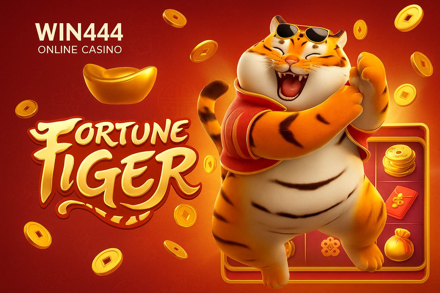 Fortune Tiger é um jogo imperdível no Win444 Casino
